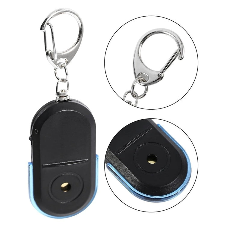 5 PCS Portable Anti-Lost Alarm Key Finder Wireless Whistle Sound LED Light Locator Finder 5 PCS Portable Anti-Lost Alarm Key Finder Wireless Whistle Sound LED Light Locator Finder